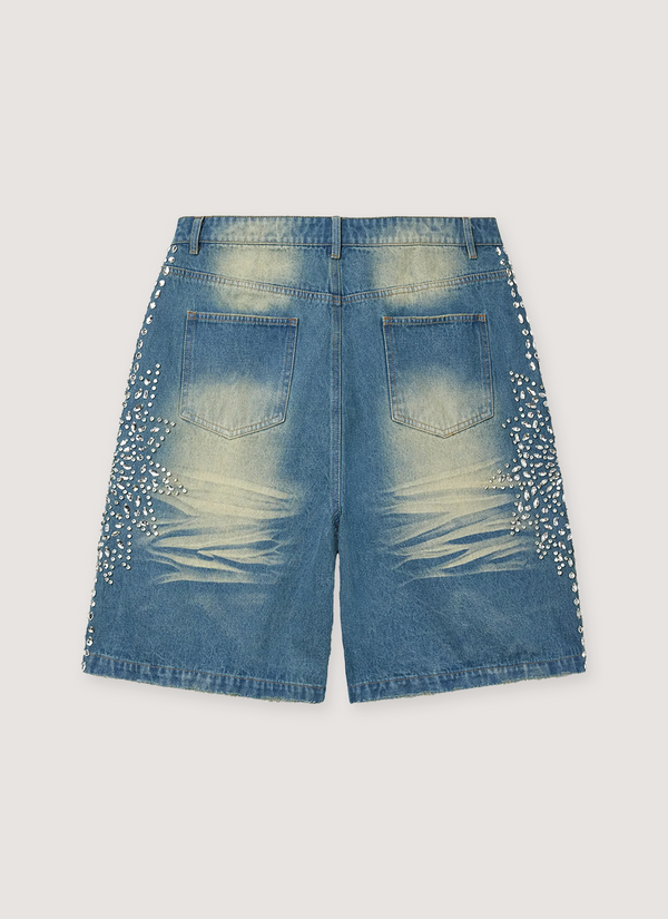 Vale Forever Siren Jorts Indigo alternate view - Shop at Pieces Los Angeles