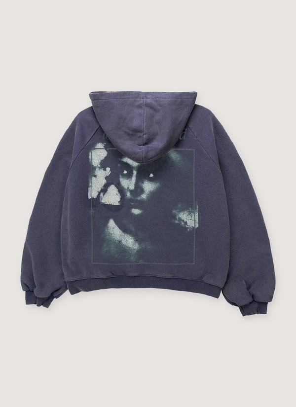 Basketcase Gallery Sirens Thermal Lined Sweatshirt Navy alternate view - Shop at Pieces Los Angeles