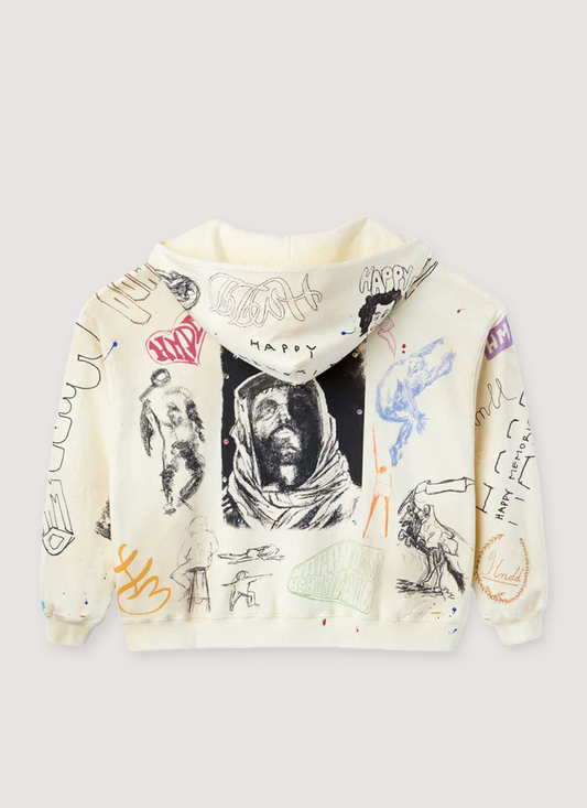 HMDD Sketch Sweatshirt Bone