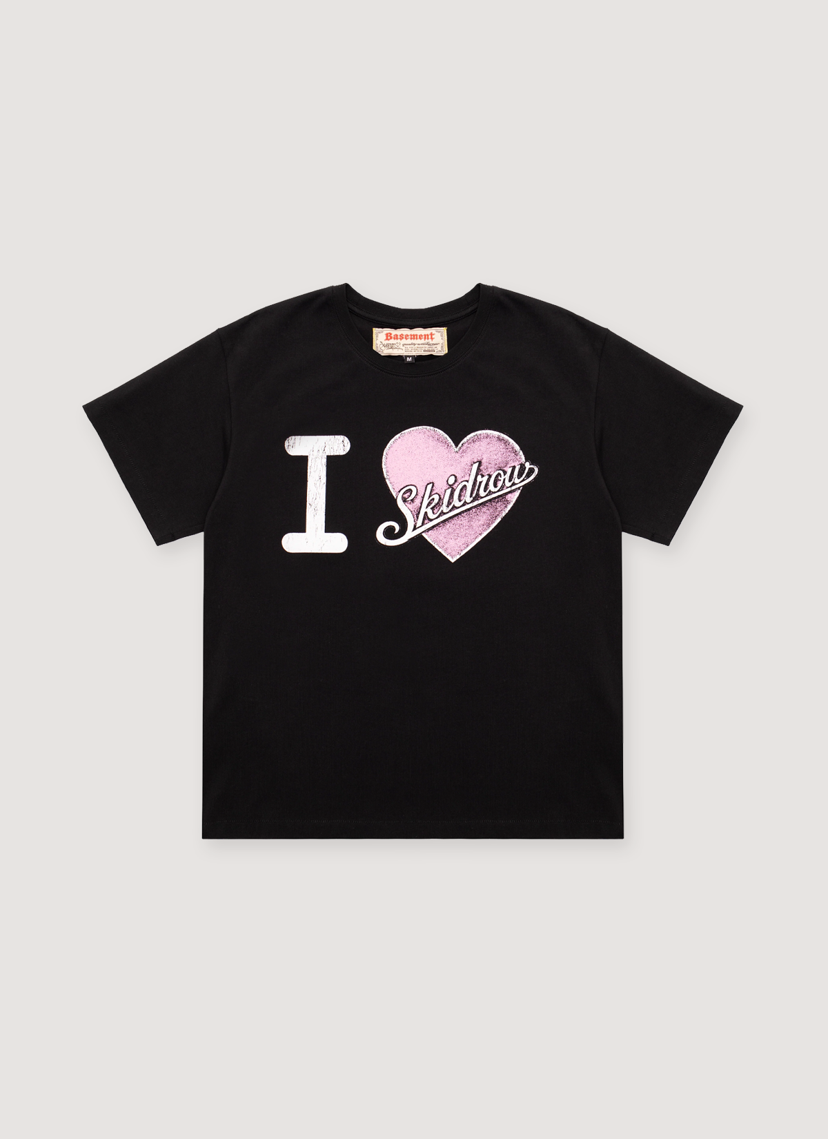 Basement LA I Heart Skidrow Tee Black