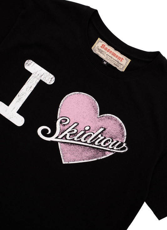 Basement LA I Heart Skidrow Tee Black