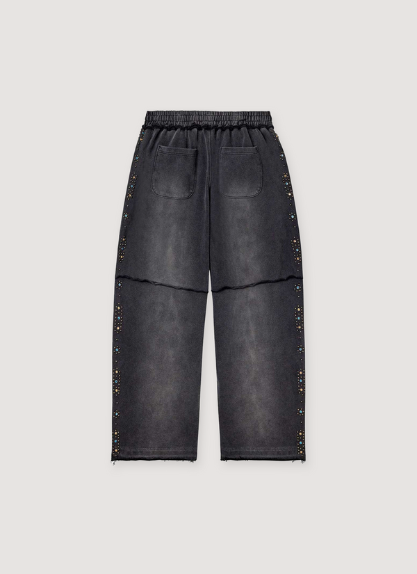 Vale Forever Skittles Sweatpants Vintage Black alternate view - Shop at Pieces Los Angeles