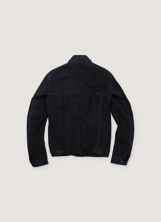 Rick Owens DRKSHDW Slave Jacket Waxed Black (Pre-Owned)