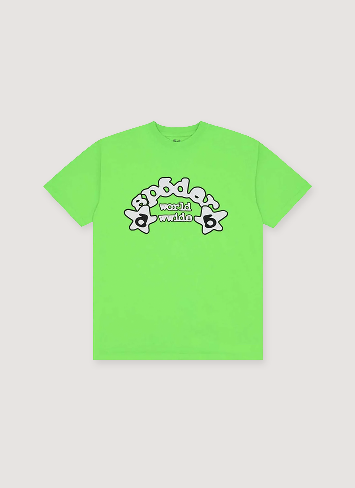 Sp5der Worldwide Tee Slime Green