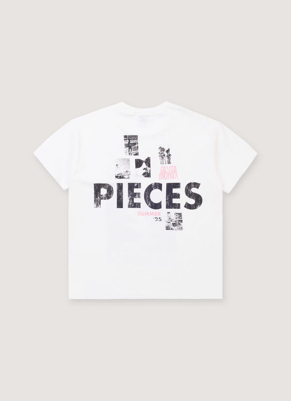 Pieces 90401 Tee Vintage White alternate view - Shop at Pieces Los Angeles
