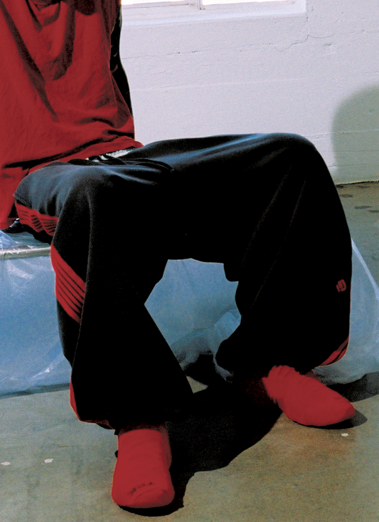 Pieces Sport Sweatpants Washed Navy