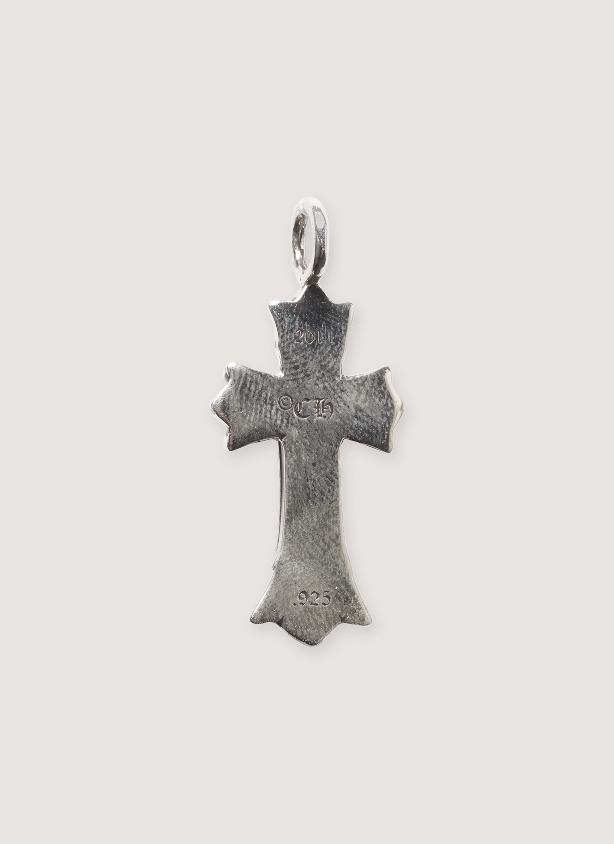 Chrome Hearts Small Double Cross Pendant Silver Chrome Hearts Small Double Cross Pendant Silver - Image 2 | Authenticated at Pieces Los Angeles