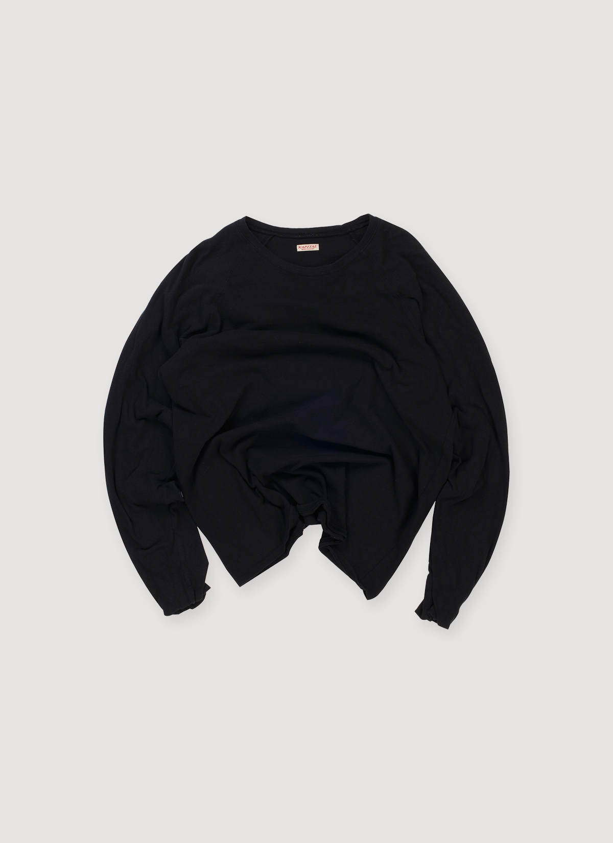 Kapital Chef Smiley Longsleeve Black Yellow (Pre-Owned) Kapital Chef Smiley Longsleeve Black Yellow (Pre-Owned) - Image 1 | Authenticated at Pieces Los Angeles