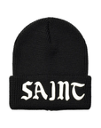 Saint Michael Knit Cap Beanie Black