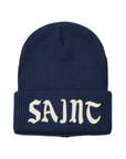 Saint Michael Knit Cap Beanie Navy