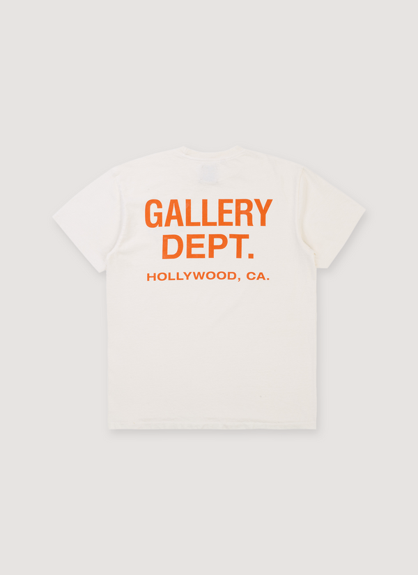 Gallery Dept. Souvenir Tee Cream Orange alternate view - Shop at Pieces Los Angeles