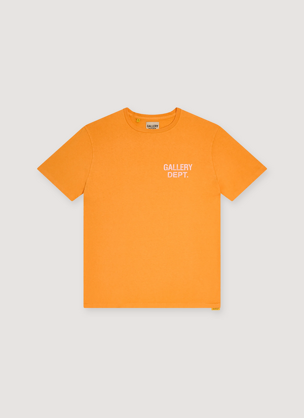 Gallery Dept. Souvenir Tee Bright Orange Pink Souvenir Tee Bright Orange Pink - Authenticated T-shirts | Pieces Los Angeles