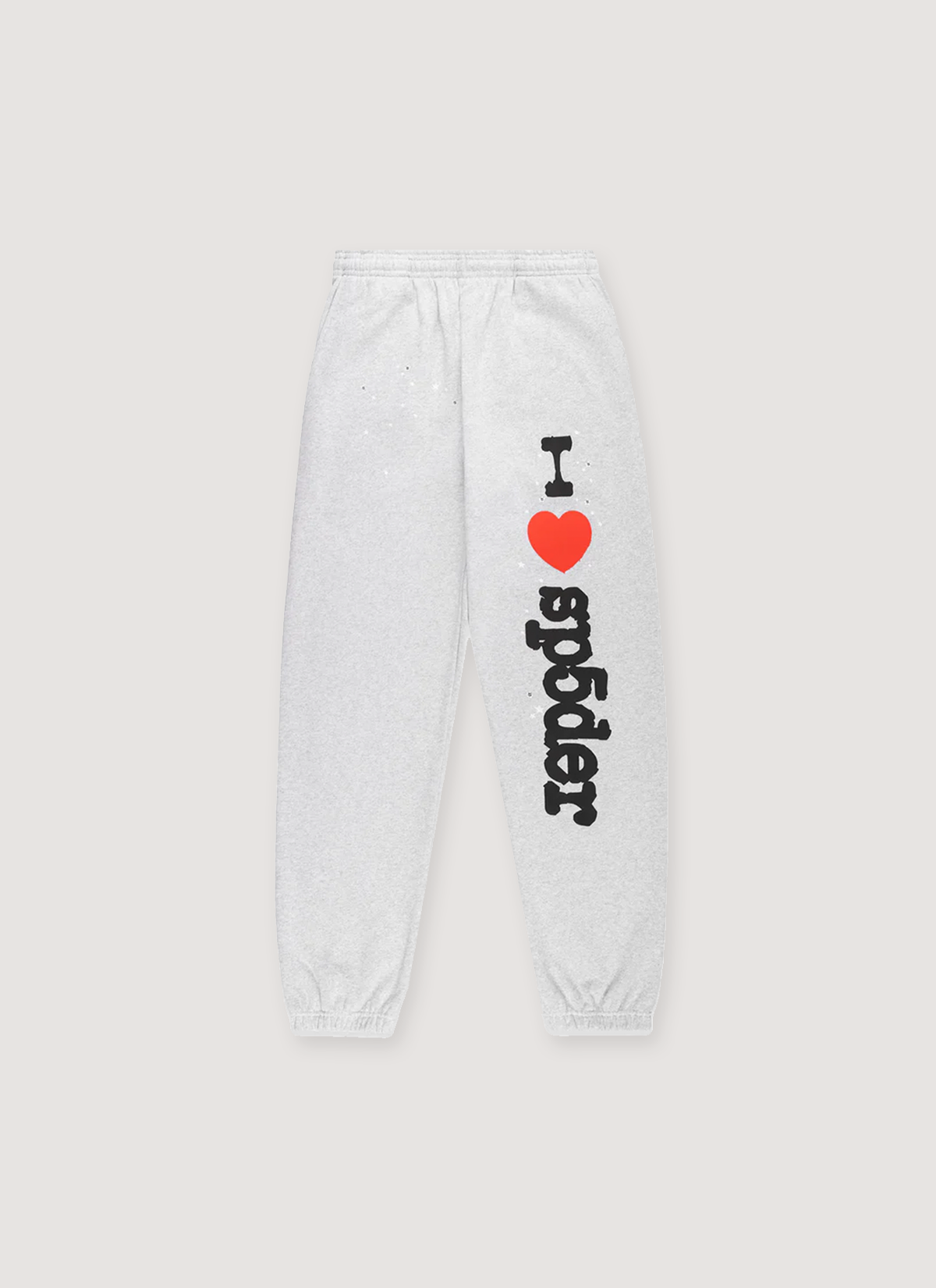 Sp5der Worldwide Souvenir Sweatpants Heather Grey