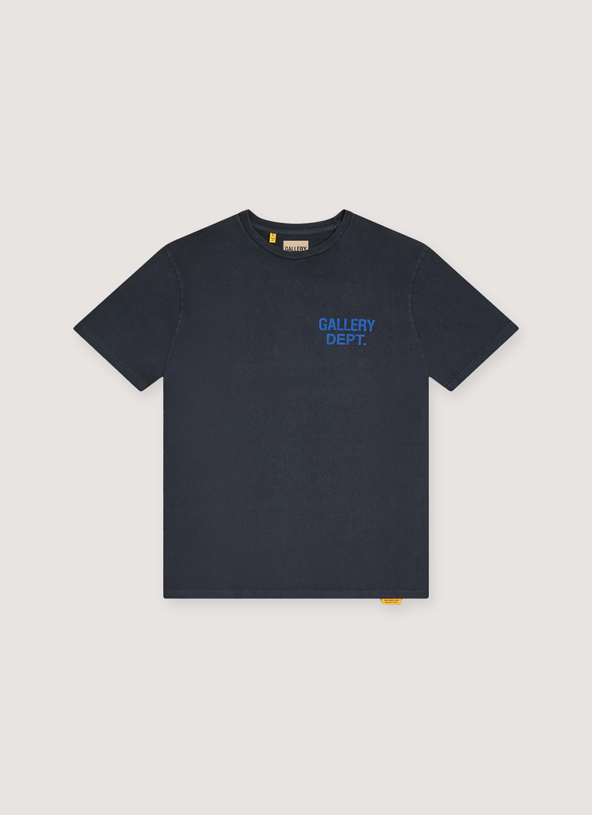 Gallery Dept. Souvenir Tee Washed Black Blue Gallery Dept. Souvenir Tee Washed Black Blue - Image 1 | Authenticated at Pieces Los Angeles