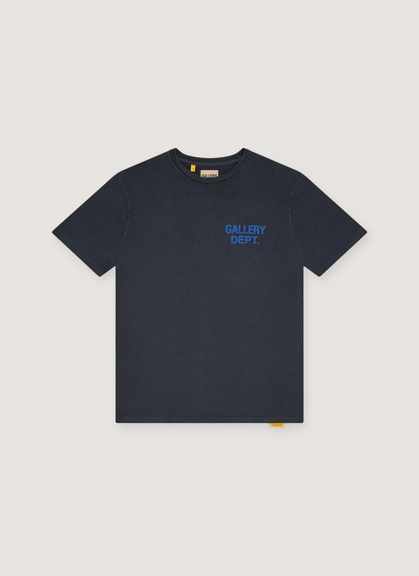 Gallery Dept. Souvenir Tee Washed Black Blue Souvenir Tee Washed Black Blue - Authenticated T-shirts | Pieces Los Angeles