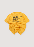 Gallery Dept. Souvenir Tee Gold (Pre-Owned) Gallery Dept. Souvenir Tee Gold (Pre-Owned) - Image 2 | Authenticated at Pieces Los Angeles