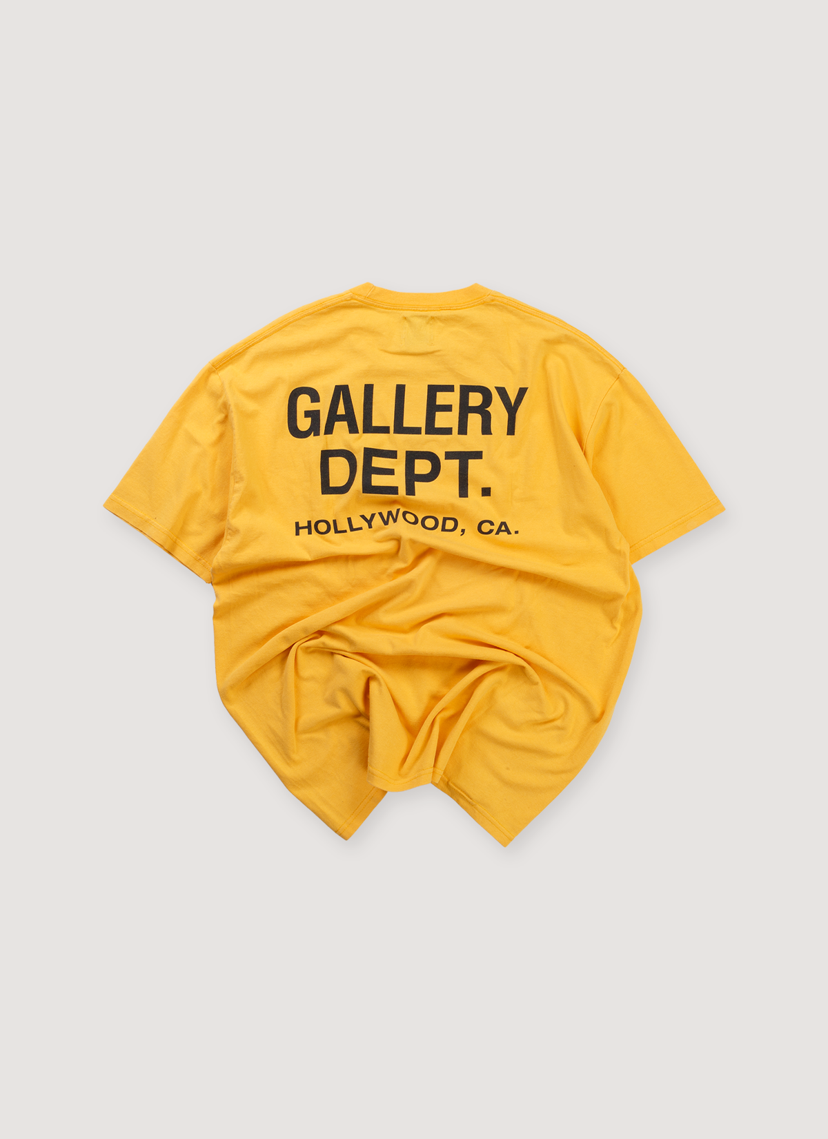Gallery Dept. Souvenir Tee Gold (Pre-Owned) Gallery Dept. Souvenir Tee Gold (Pre-Owned) - Image 2 | Authenticated at Pieces Los Angeles