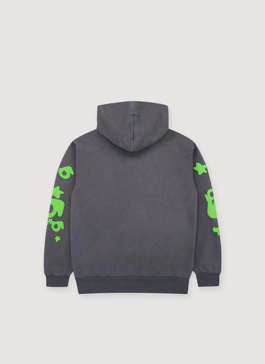 Sp5der Worldwide Beluga Sweatshirt Slate Grey