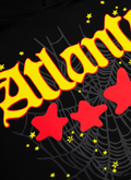 Sp5der Worldwide Atlanta Sweatshirt Black Yellow Sp5der Worldwide Atlanta Sweatshirt Black Yellow - Image 4 | Authenticated at Pieces Los Angeles