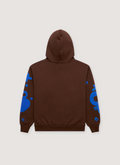 Sp5der Worldwide Beluga V2 Sweatshirt Brown Blue Sp5der Worldwide Beluga V2 Sweatshirt Brown Blue - Image 2 | Authenticated at Pieces Los Angeles