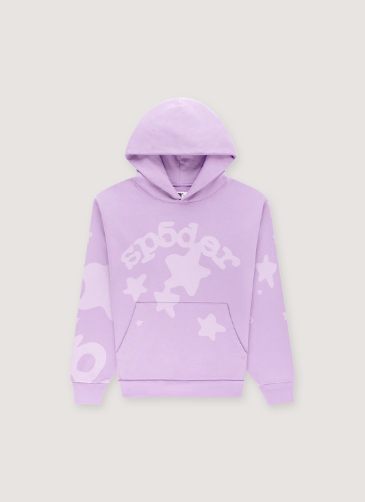 Sp5der Worldwide Beluga V2 Sweatshirt Acai