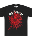 Sp5der Worldwide Legacy Logo Tee Black Red