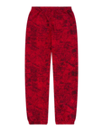 Sp5der Worldwide OG Tree Camo Sweatpants Red