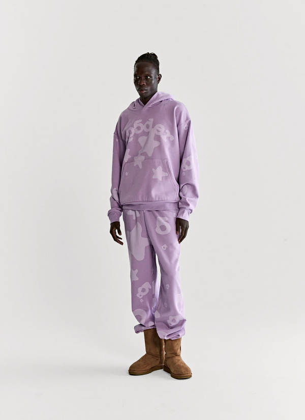 Sp5der Worldwide Beluga V2 Sweatshirt Acai Beluga V2 Sweatshirt Acai - Authenticated Sweatshirts | Pieces Los Angeles