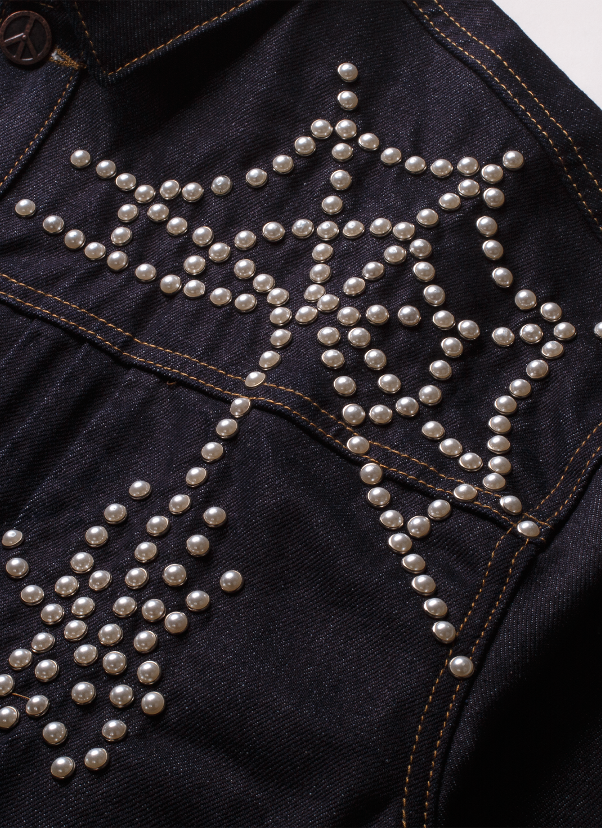 Boredom Kills Spider Denim Jacket Raw Indigo Boredom Kills Spider Denim Jacket Raw Indigo - Image 3 | Authenticated at Pieces Los Angeles