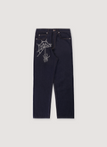 Boredom Kills Spider Denim Jeans Raw Indigo Boredom Kills Spider Denim Jeans Raw Indigo - Image 2 | Authenticated at Pieces Los Angeles