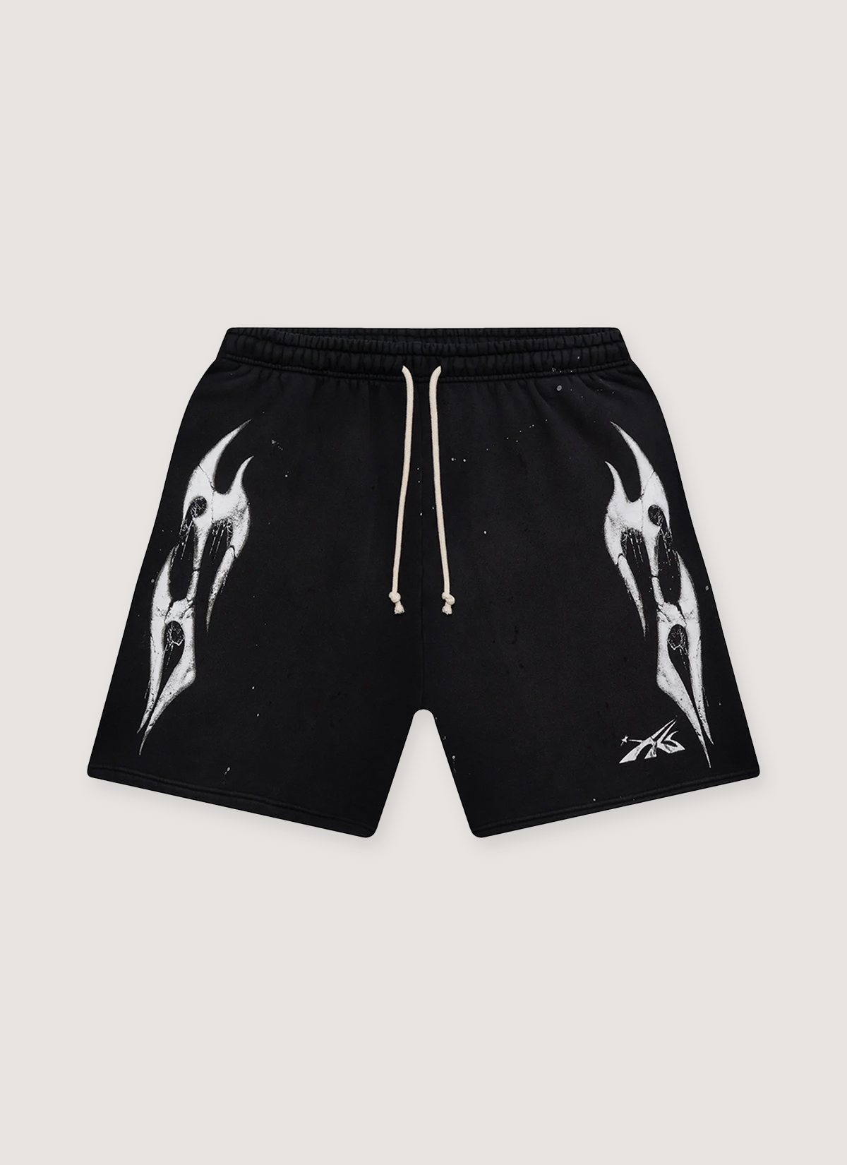 Hellstar Spiderweb Sport Logo Shorts Black