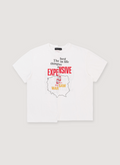 Project G/R Tight Fit Split Tee White Project G/R Tight Fit Split Tee White - Image 1 | Authenticated at Pieces Los Angeles