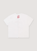 Project G/R Tight Fit Split Tee White Project G/R Tight Fit Split Tee White - Image 2 | Authenticated at Pieces Los Angeles