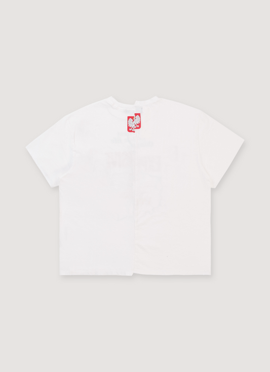 Project G/R Tight Fit Split Tee White