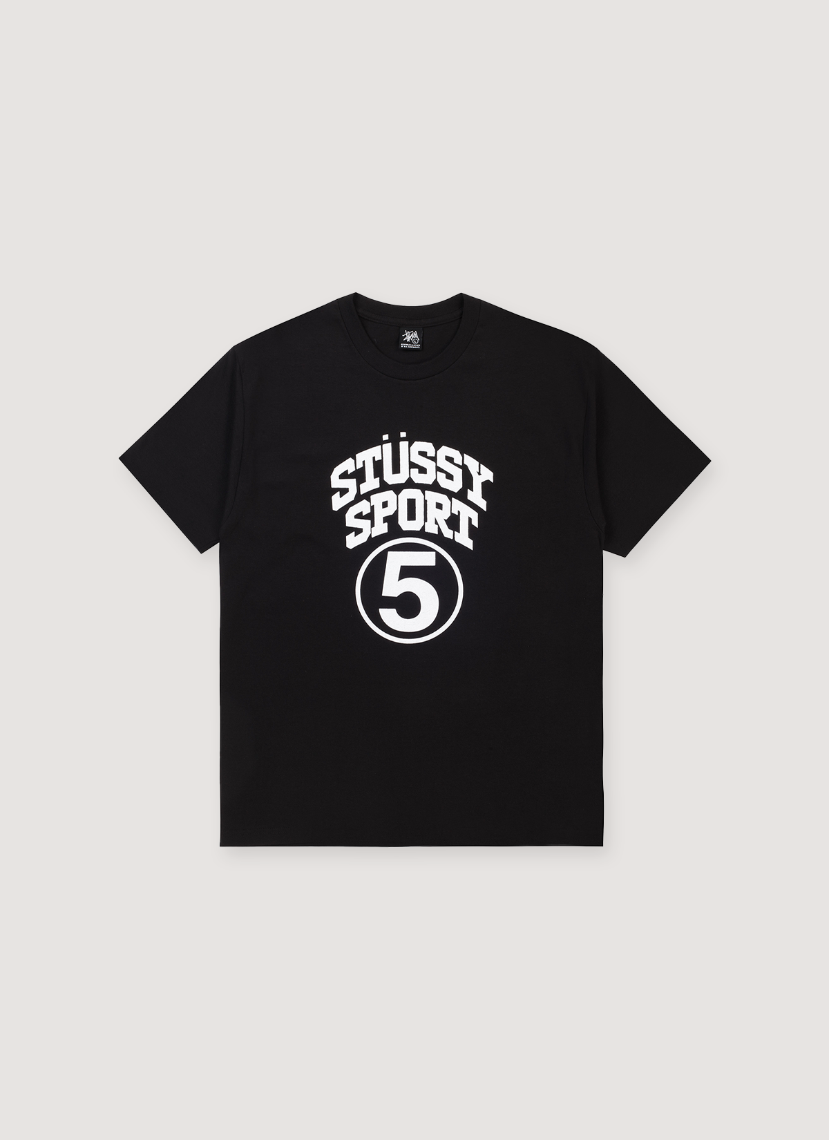 Stussy 5 Sport Tee Black