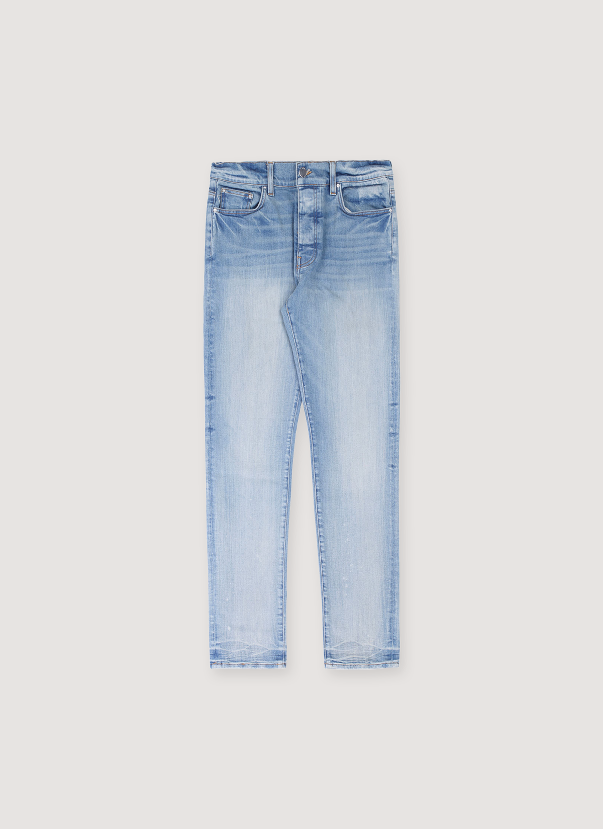Amiri Stack Skinny Jean Light Indigo
