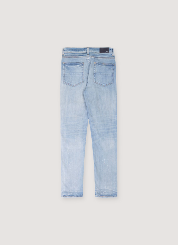 Amiri Stack Skinny Jean Light Indigo alternate view - Shop at Pieces Los Angeles