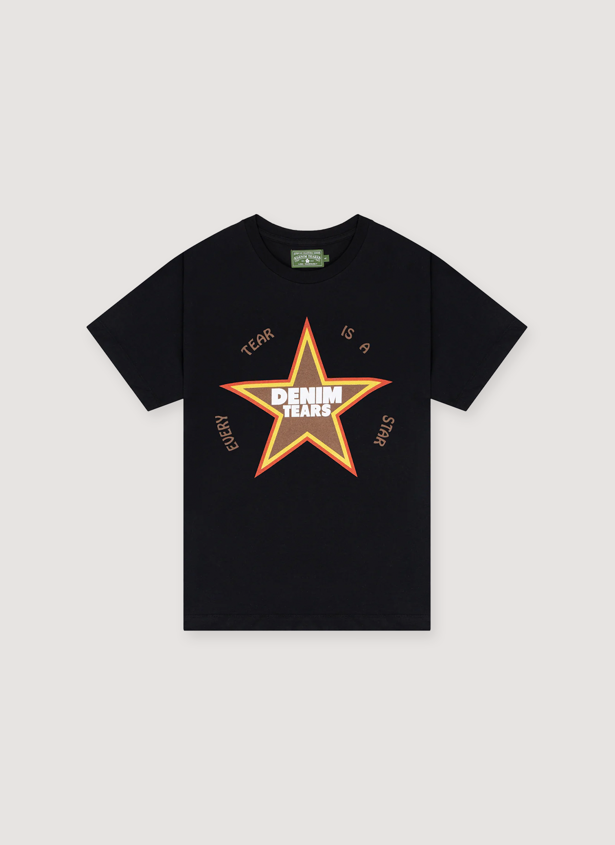 Denim Tears Every Tear Is A Star Tee Black
