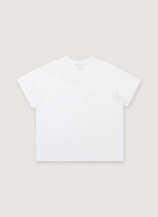 State Slub Sid Tee White