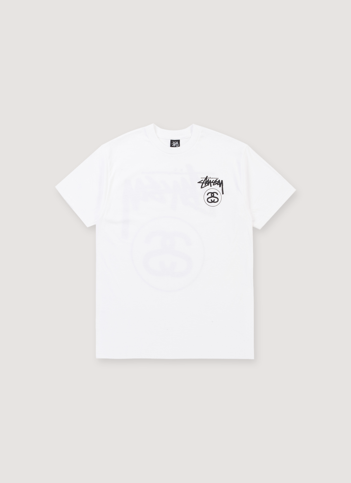 Stussy Stock Link Tee White