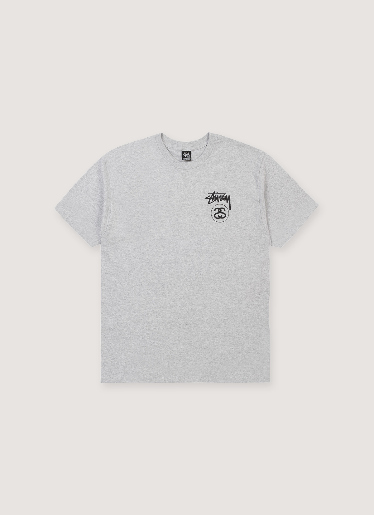 Stussy Stock Link Heather Grey