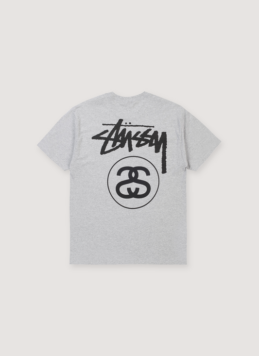 Stussy Stock Link Heather Grey
