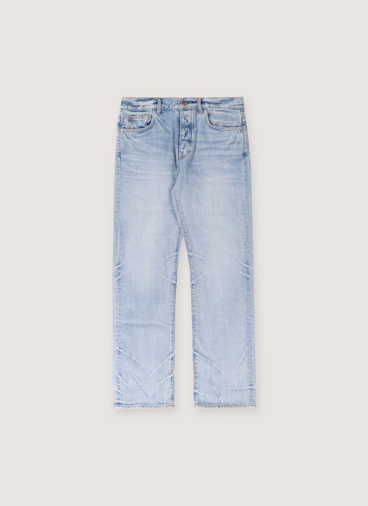 Amiri Straight Jeans Light Indigo
