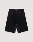 Lost SHDWS Studded Denim Short Black Black