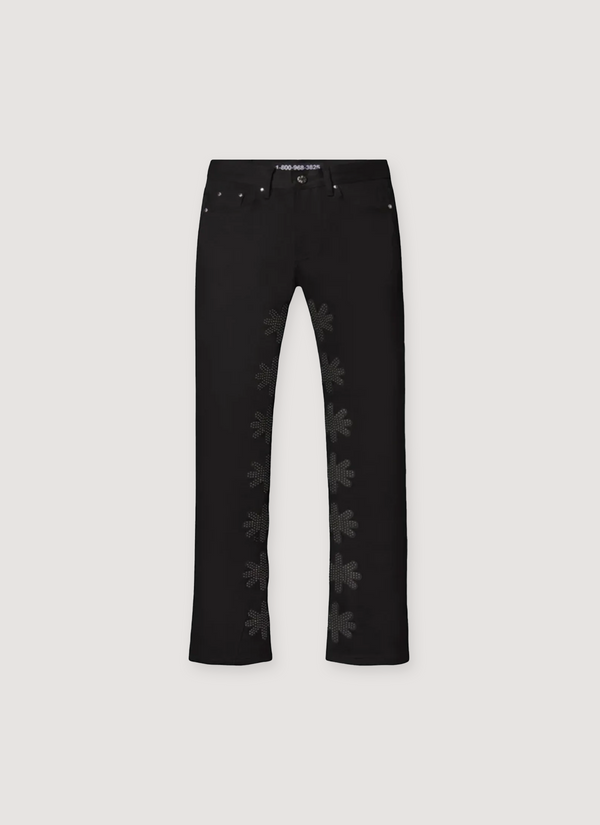 Lost SHDWS Studded Sun Logo Pant Studded Sun Logo Pant  - Authenticated Jeans | Pieces Los Angeles