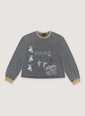Richill Melancholy Studded Longsleeve Vintage Charcoal Richill Melancholy Studded Longsleeve Vintage Charcoal - Image 1 | Authenticated at Pieces Los Angeles