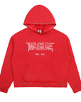 Vague Studios Tour Studded Sweatshirt Red