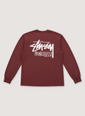 Stussy Honolulu Pigment Dye Longsleeve Oxblood Stussy Honolulu Pigment Dye Longsleeve Oxblood - Image 2 | Authenticated at Pieces Los Angeles
