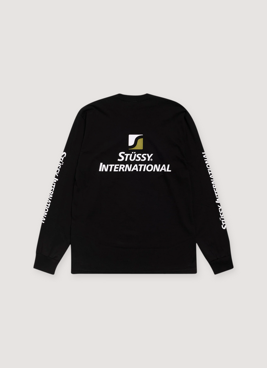 Stussy International Longsleeve Black