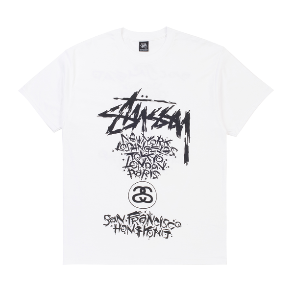 PUSHEAD×STUSSY WORLD TOUR Tシャツ Stussy Black Tee World Tour 2006 Pushead Limited Edition